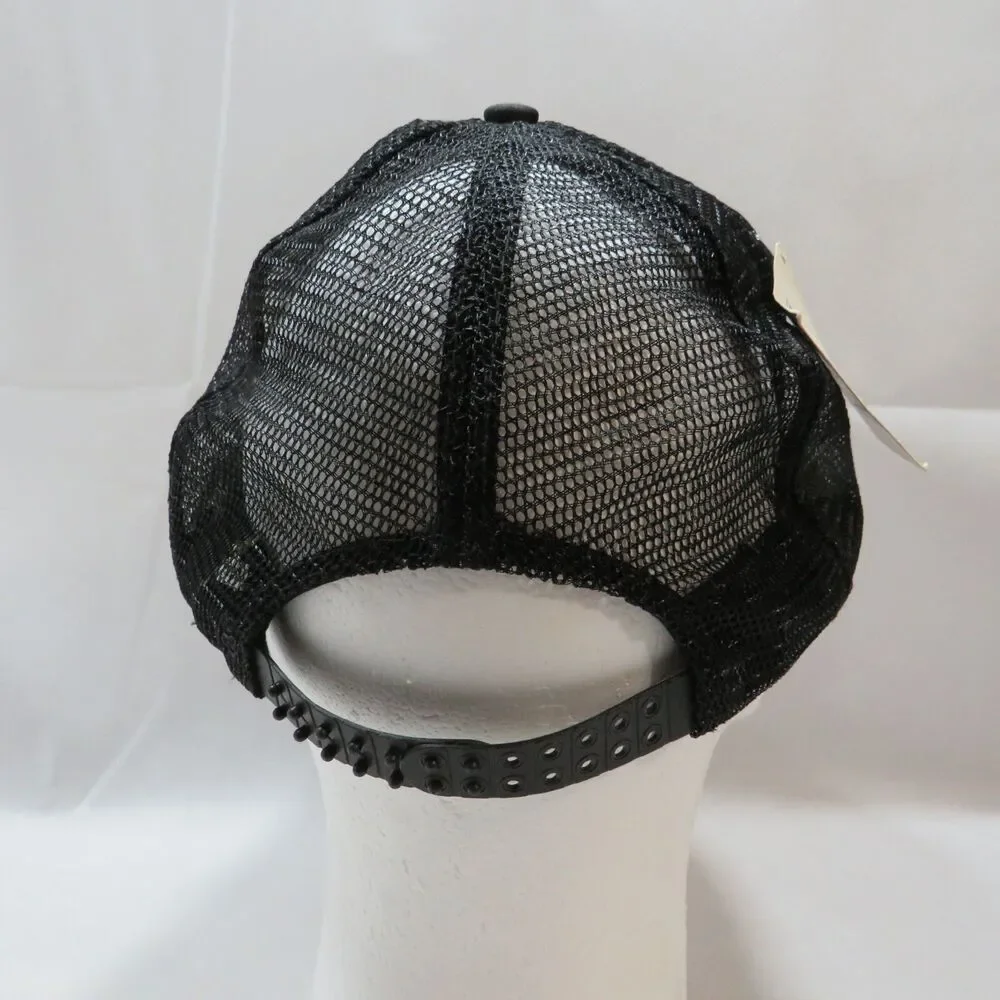 Over the Hill...and Ready to Roll, Snap-back, Black, Mesh-back, Designer Pro Hat